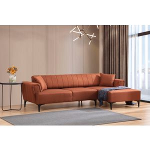 Ugaona Sofa na Razvlačenje Hamlet - Crvena