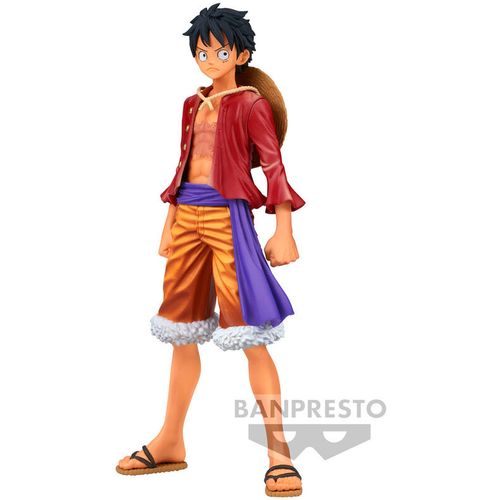 One Piece DXF The Grandline Series Monkey D Luffy Wanokuni figure 16cm slika 1