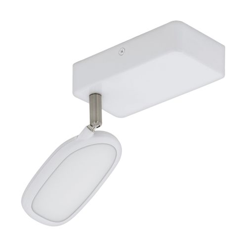 Eglo Palombare-c rlektor/1, led, 1x5w, rgb-bijela, alu/bijela  slika 1