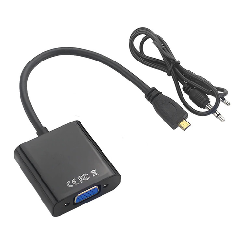 Adapter Micro HDMI na VGA Z + audio JWD-HDMI1 slika 1