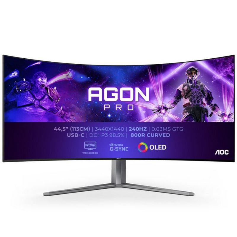 AOC Monitor AOC AGON AG456UCZD, OLED, 44,5″, 240Hz, USB-C image