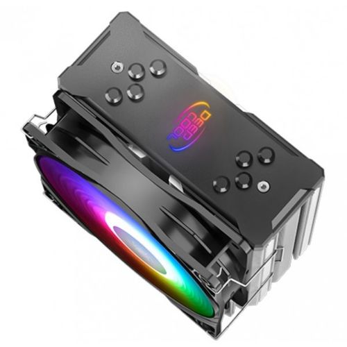 DeepCool GAMMAXX GT A-RGB UNI kuler 130W 120mm.Fan 500~1650rpm 64CFM 28dBa Intel/AMD 676g 4xpipes slika 4