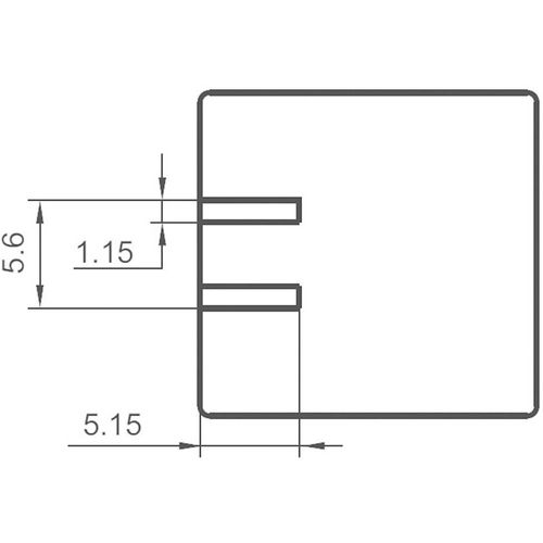 Hongfa HFKD/012-2ZST automobilski relej 12 V/DC 20 A 2 prebacivanje  slika 4