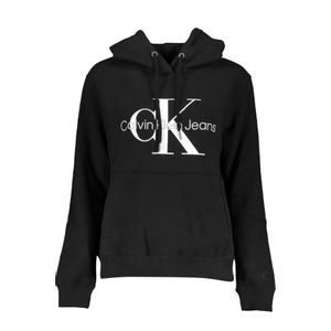 CALVIN KLEIN WOMEN'S ZIPLESS SWEATSHIRT BLACK