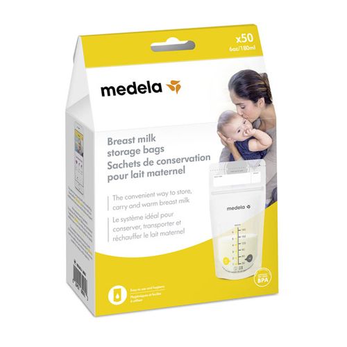 Medela vrećice za pohranu majčinog mlijeka 180 ml, 25 kom slika 4