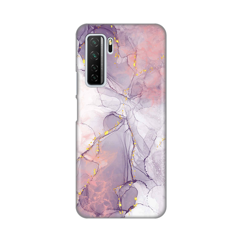 Torbica Silikonska Print za Huawei P40 Lite Pink Marble slika 1