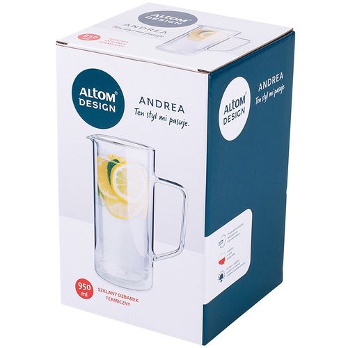 Altom Design vrč Andrea od termo stakla, 950 ml s dvostrukom stijenkom i dnom -0103009135 slika 18