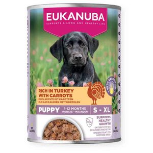 EUKANUBA Puppy konzerva bogata puretinom i mrkvom 400g
