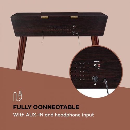 Auna Belle Epoque 1912 retro gramofon slika 10