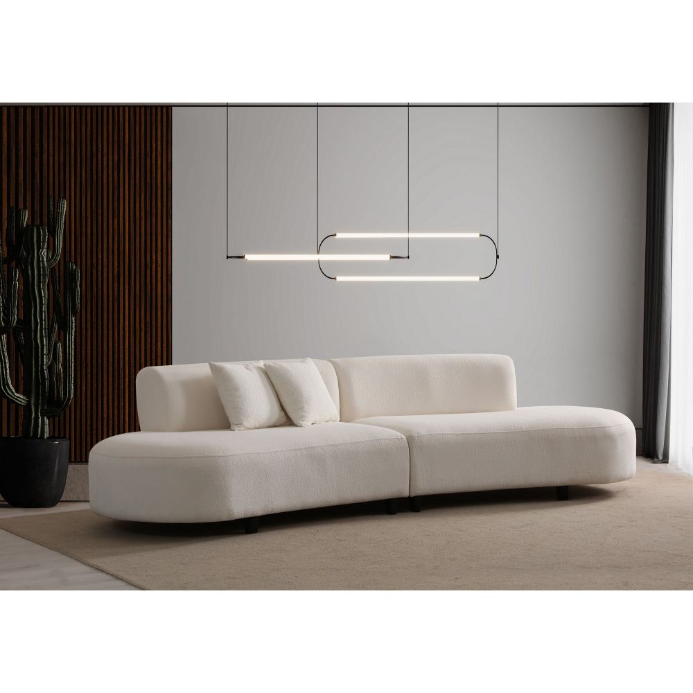 Ugaona Sofa Pars (1L + 1R) - boja: krem v2 slika 3