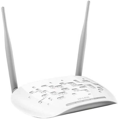 TP-Links N300 Wi-Fi Access Point, 300Mbps at 2.4GHz, 802.11b/g/n, 1 10/100M Port, Passive PoE Supported, AP/Client/Bridge/Repeater, Multi-SSID, 2 fixed antennas slika 1