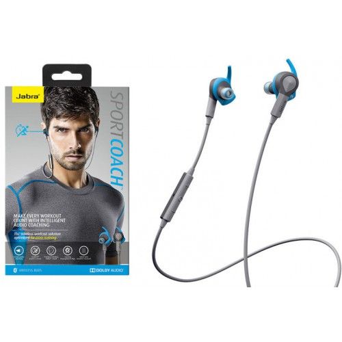 JABRA SPORT COACH WIFI BT stereo bubice sa intlig.audio trenerom i app,plave slika 2