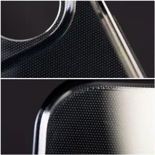 1.5mm BOX PREMIUM maska za iPhone 13 Pro crna prozirna slika 3
