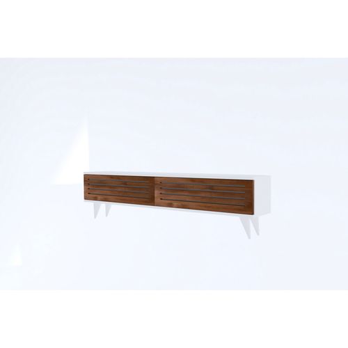 Woody Fashion Stalak za televizor, Hill - Walnut, White slika 4