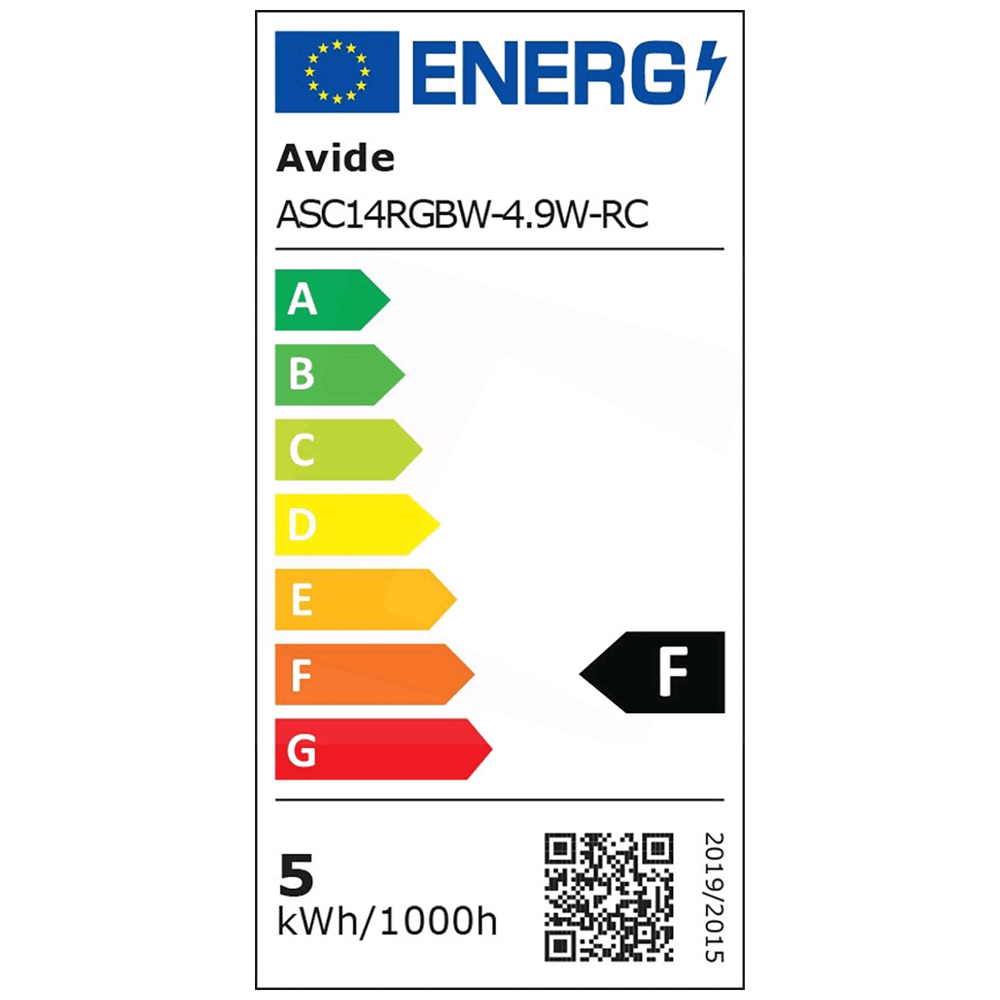 Avide Pametna sijalica, LED 4.9W, E14, RGB+W, 2700K, daljinski - Smart LED Candle 4.9W slika 3
