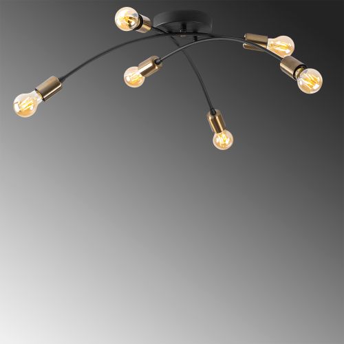 Banana - 1142 BlackVintage Chandelier slika 5