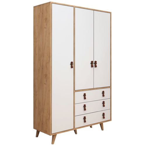 Franky Oak
White Wardrobe slika 3