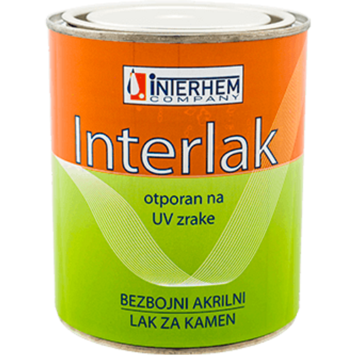 INTERLAK Lak za kamen 2.5l slika 1