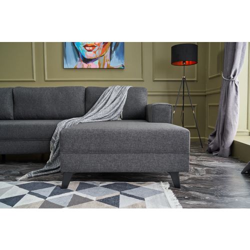 Atelier Del Sofa Efsun - Antracit Ugao Sofa na Razvlačenje slika 6