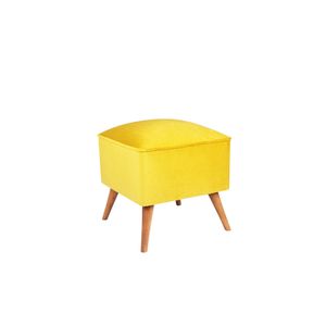 New Bern - Mustard Mustard Pouffe