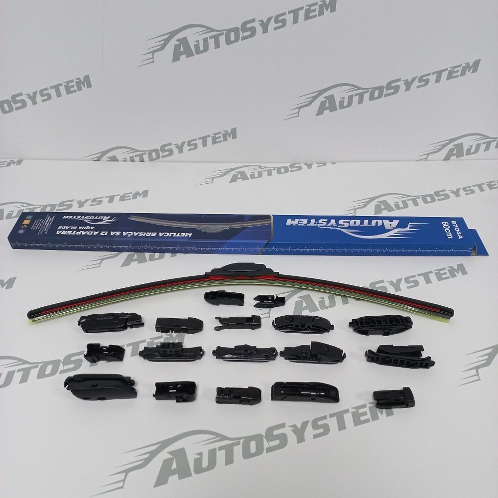 AutoSystem Aqua Blade Brisač sa 17 adaptera, 60 cm, S704 slika 1