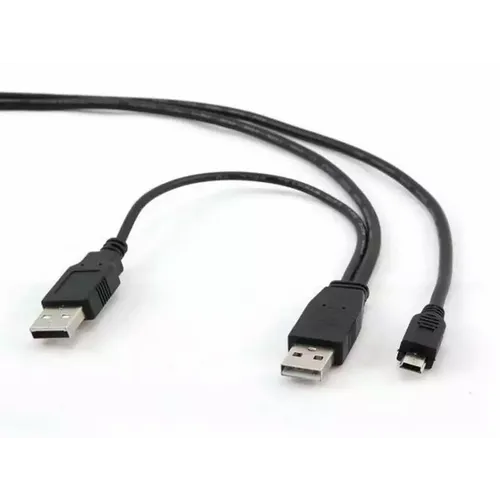 Gembird 2xUSB- USB-Mini 5 pin-a 1.8m M/M Kabl USB  slika 1