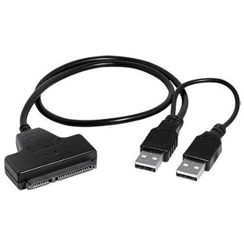 Transmedia SATA HDD adapter SATA 17-5 pin plug to USB 2.0 slika 1