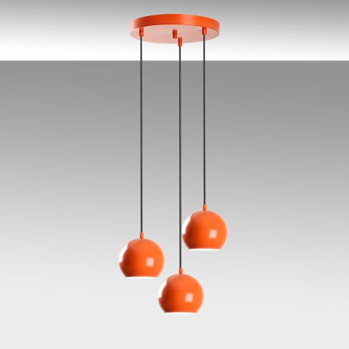 Top - 15 - 241 - 1 - Orange Orange Chandelier slika 5