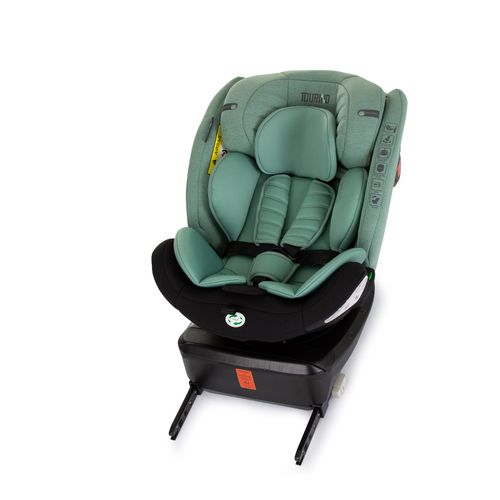 Chipolino autosjedalica I-SIZE 40-150 cm ISOFIX 360 "TOURINO" pastel green slika 10