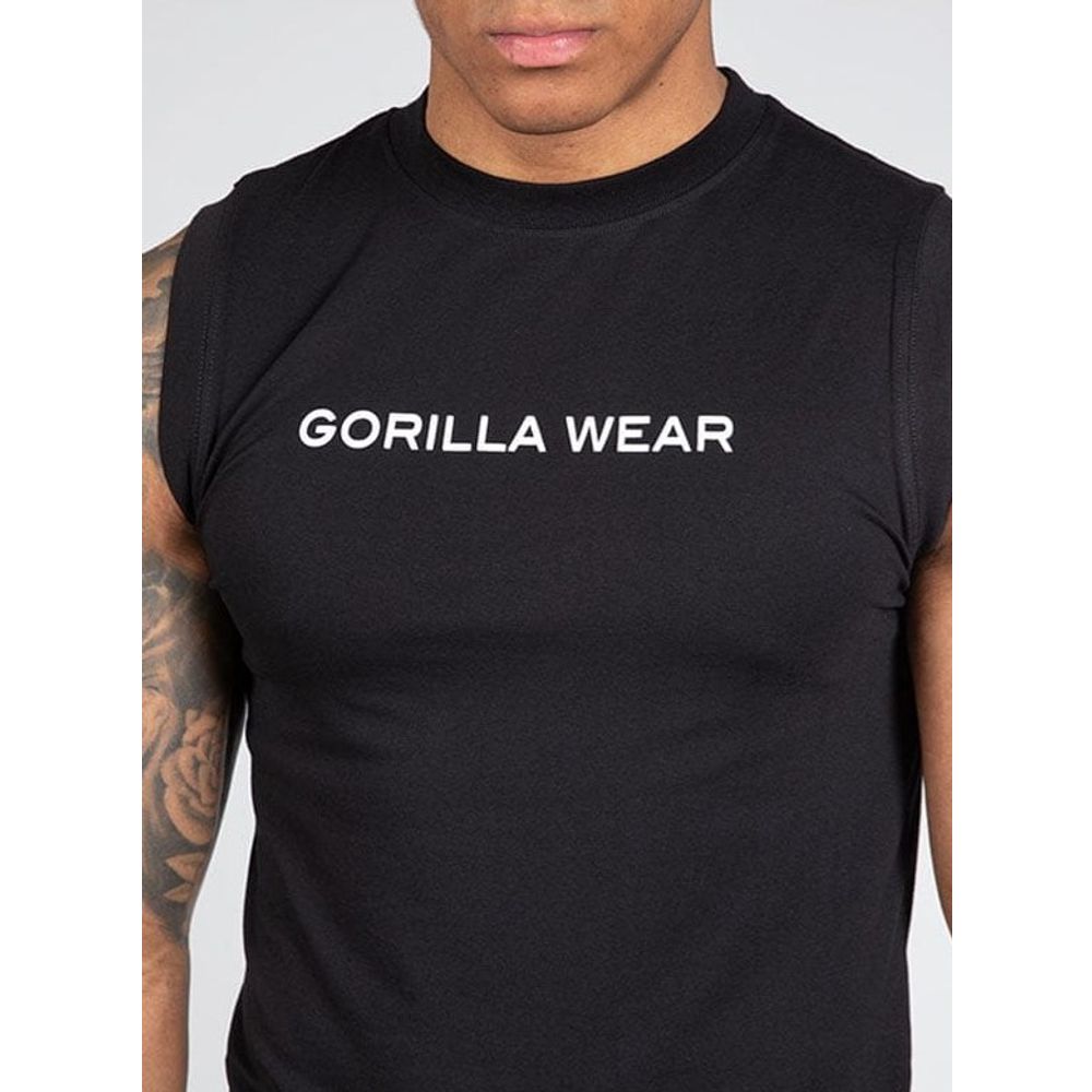 Gorilla Wear SORRENTO Majica bez rukava, Crna slika 3