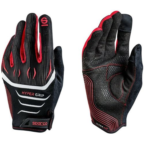 Hypergrip Gloves Tg.8 Black/Red slika 1