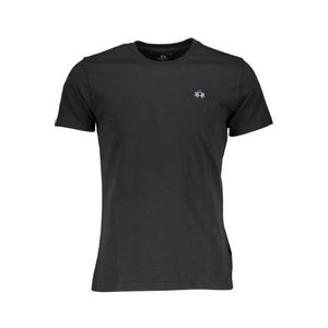 LA MARTINA MEN'S SHORT SLEEVE T-SHIRT BLACK