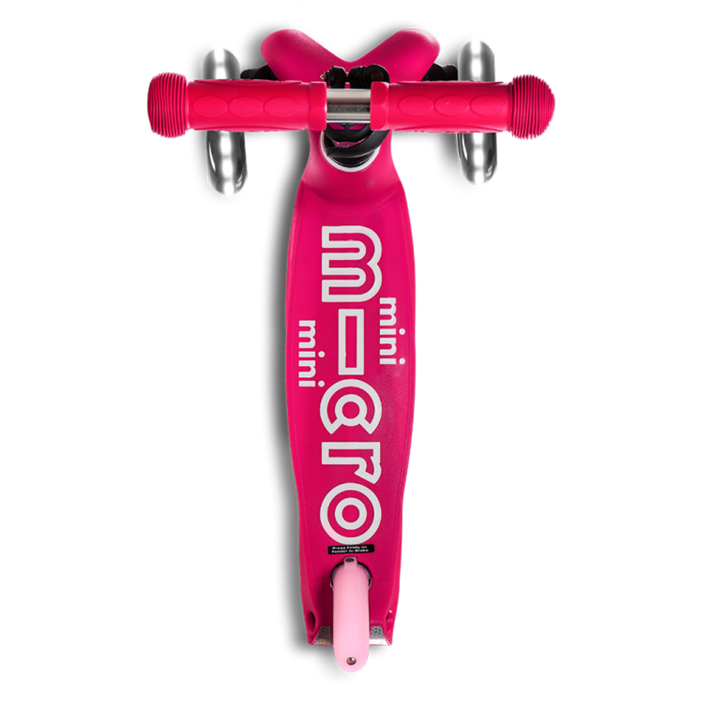 Micro Romobil Mini Deluxe LED, Pink slika 3