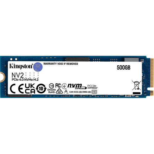 HDD SSD Kingston 500GB M.2 NVMe PCIe 4.0 SNV2S/500G NV2 Series slika 1