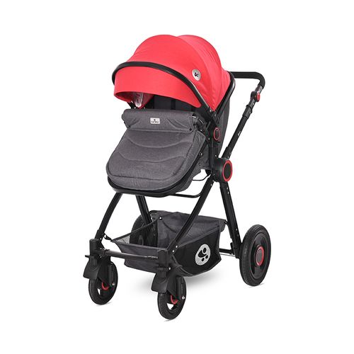 LORELLI ALEXA Kolica 3u1 Cherry Red: Košara + Autosjedalica + Zimska Navlaka (0mj+) - (do 15kg/96cm) slika 5