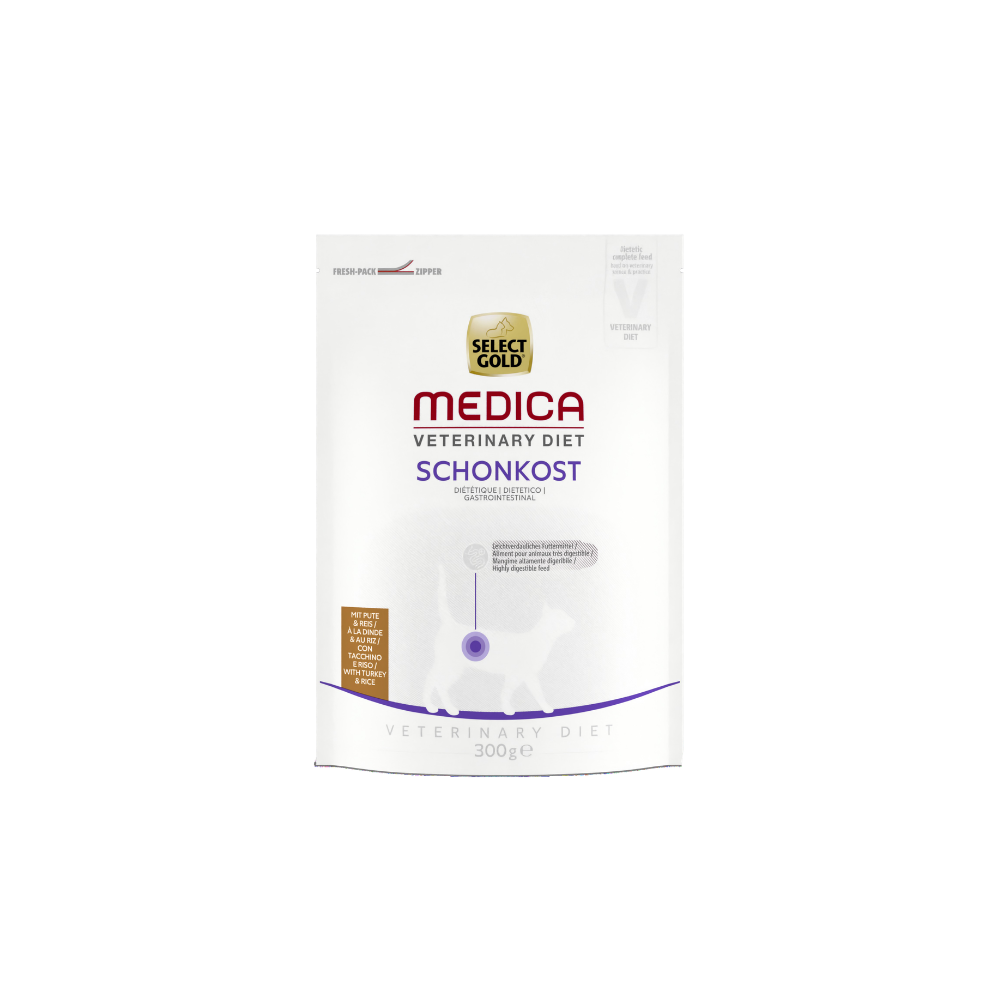 Select Gold Cat Medica Gastrointestinal puretina i riža 300g slika 1