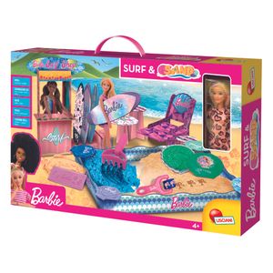 LISCIANI BARBIE set lutka, surferski dućan i kinetički pijesak 900g 91966