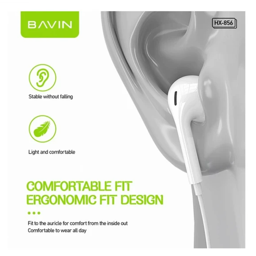 Bavin slušalice type-C bela slika 4