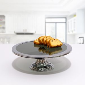 Hermia Concept Stalak za kolače, Srebro, PLTN01
