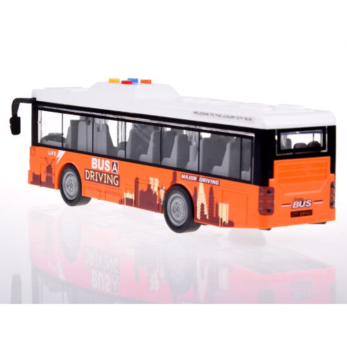 Narančasti autobus 1:16 s otvaranjem vrata slika 6