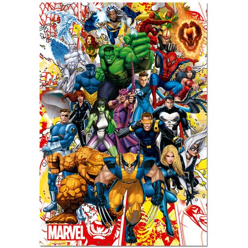 Puzzle Superheroes Marvel 500 slika 1