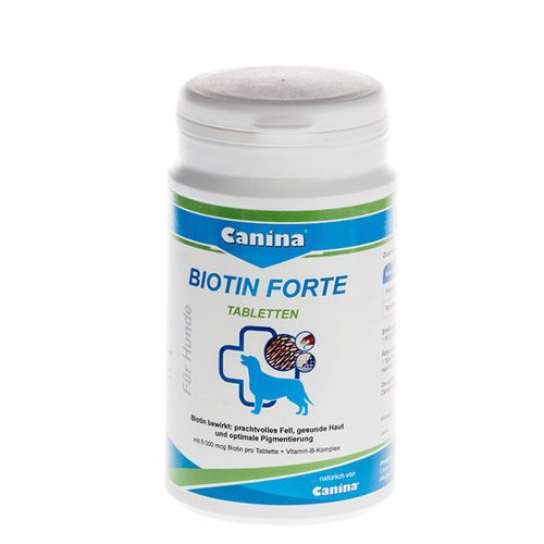 Canina Biotin Fore Tabletten, tablete za zdravu kožu i sjajnu dlaku pasa, 200g slika 1