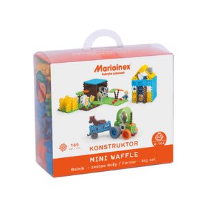 Marioinex set Waffle kockica farmer 185kom.