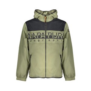 NAPAPIJRI GREEN MEN'S SPORTS JACKET