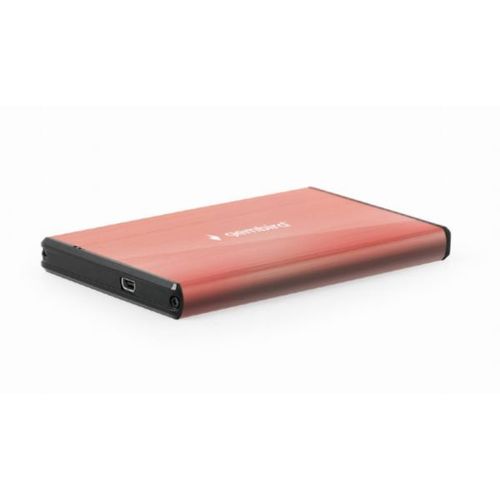 Gembird USB 3.0 2.5'' enclosure, brushed aluminum, pink slika 1