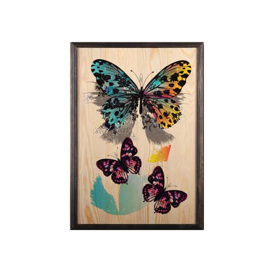 Wallity Drvena uokvirena slika, Butterfly Dream slika 2