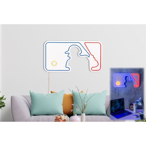 Wallity Ukrasna plastična LED rasvjeta, Baseball Pitcher slika 3