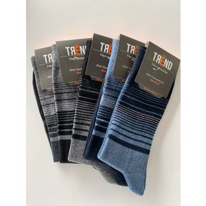 Muške čarape 5-Pack - Prugaste - Kvalitetne - TREND