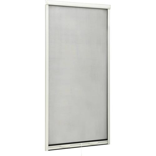 Zaslon protiv insekata za prozore bijeli 90 x 170 cm slika 10