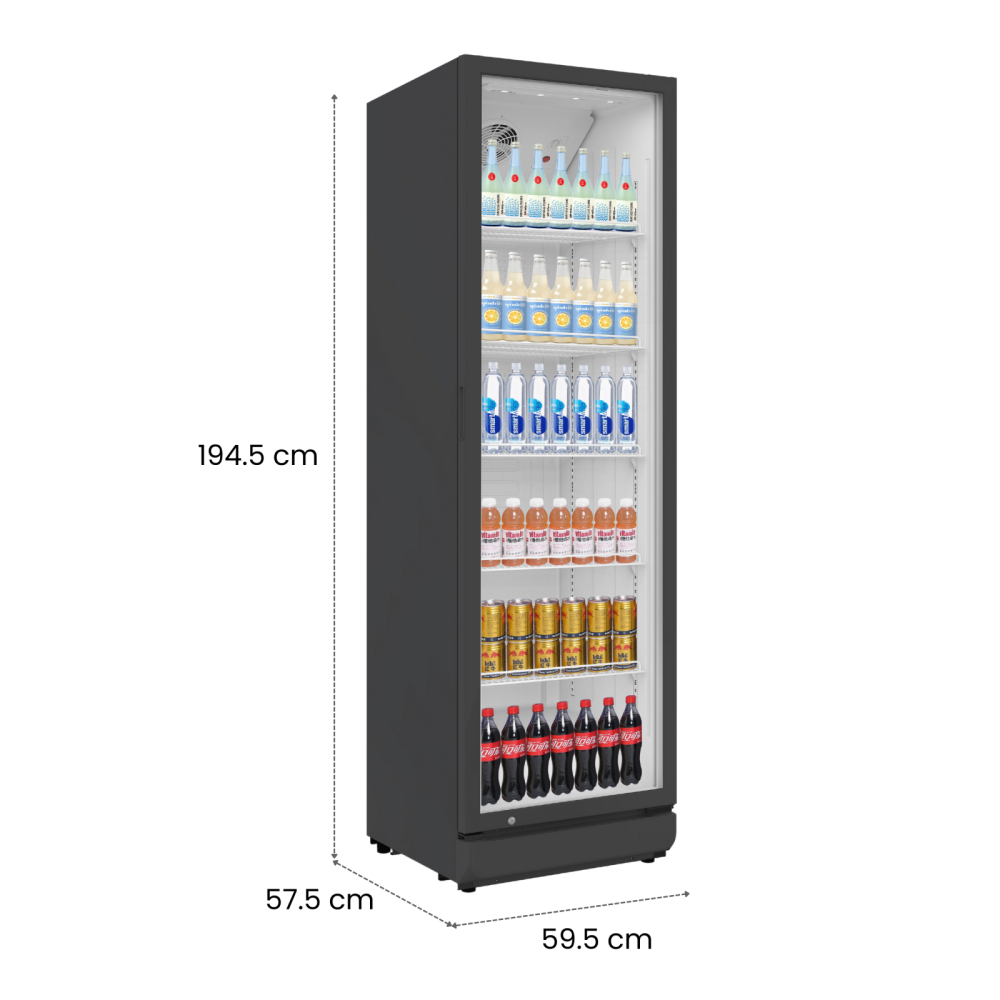 STARCREST SPS-350 Hladnjak za piće 350L Crni slika 3